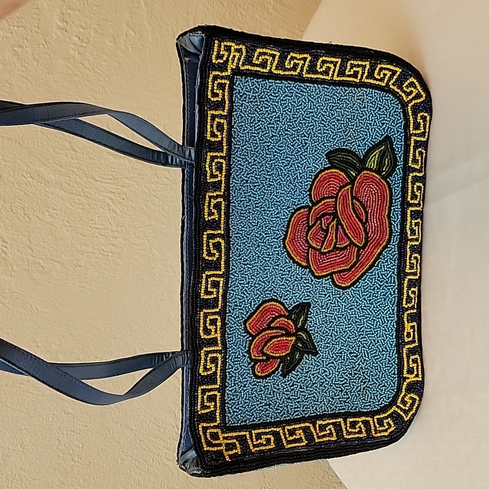 Vintage Handbeaded Handbag